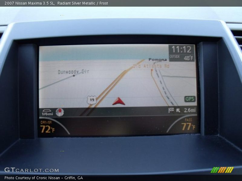 Radiant Silver Metallic / Frost 2007 Nissan Maxima 3.5 SL