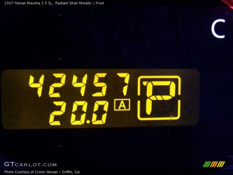 Radiant Silver Metallic / Frost 2007 Nissan Maxima 3.5 SL