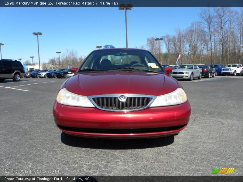 Toreador Red Metallic / Prairie Tan 1998 Mercury Mystique GS