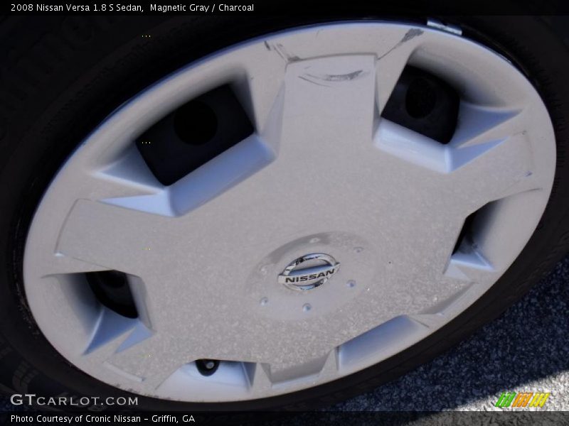 Magnetic Gray / Charcoal 2008 Nissan Versa 1.8 S Sedan