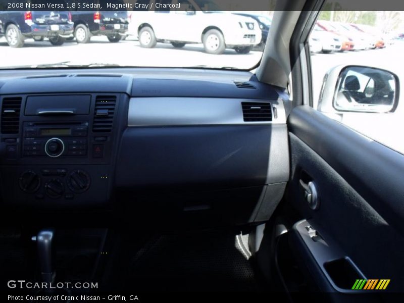 Magnetic Gray / Charcoal 2008 Nissan Versa 1.8 S Sedan