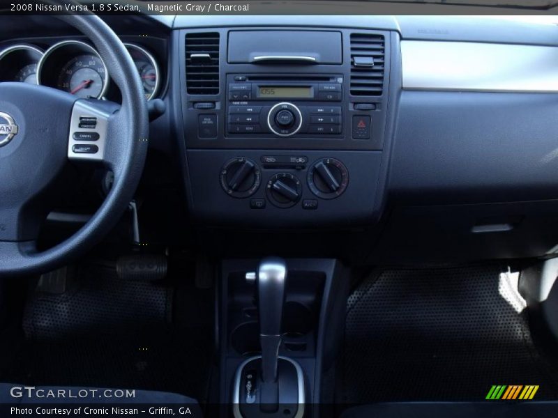 Magnetic Gray / Charcoal 2008 Nissan Versa 1.8 S Sedan