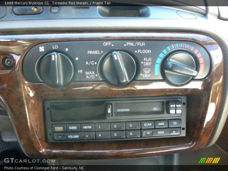 Toreador Red Metallic / Prairie Tan 1998 Mercury Mystique GS
