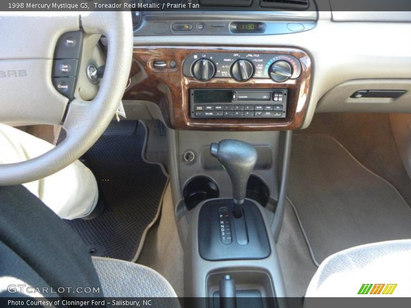 Toreador Red Metallic / Prairie Tan 1998 Mercury Mystique GS