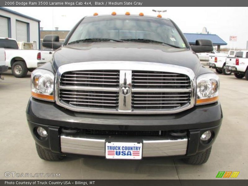 Black / Medium Slate Gray 2006 Dodge Ram 3500 Laramie Mega Cab 4x4