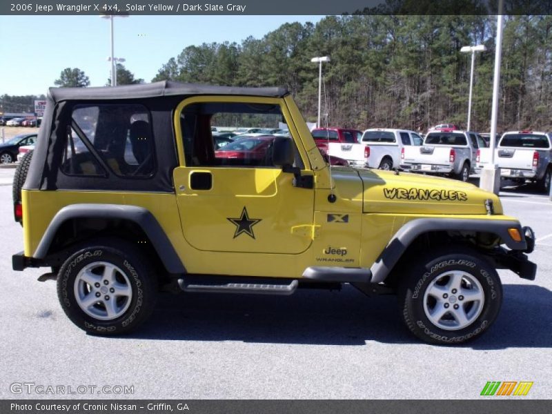 Solar Yellow / Dark Slate Gray 2006 Jeep Wrangler X 4x4