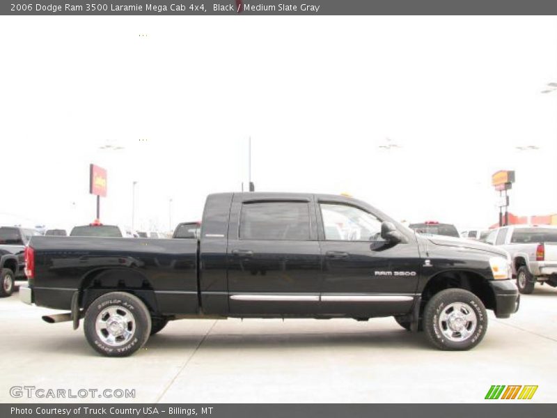 Black / Medium Slate Gray 2006 Dodge Ram 3500 Laramie Mega Cab 4x4