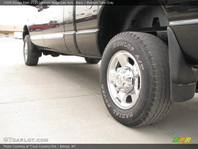 Black / Medium Slate Gray 2006 Dodge Ram 3500 Laramie Mega Cab 4x4