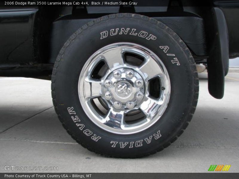 Black / Medium Slate Gray 2006 Dodge Ram 3500 Laramie Mega Cab 4x4