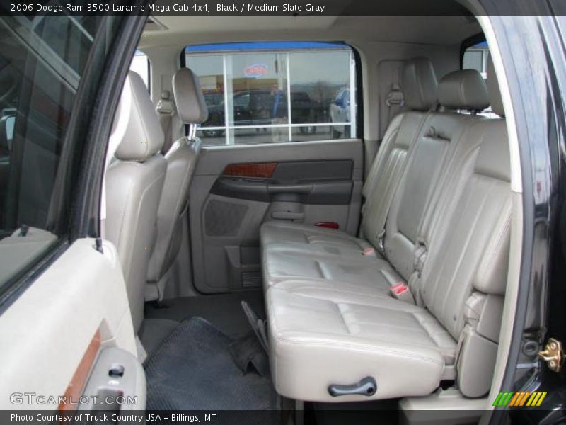 Black / Medium Slate Gray 2006 Dodge Ram 3500 Laramie Mega Cab 4x4
