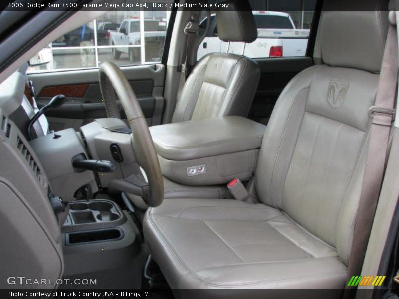 Black / Medium Slate Gray 2006 Dodge Ram 3500 Laramie Mega Cab 4x4