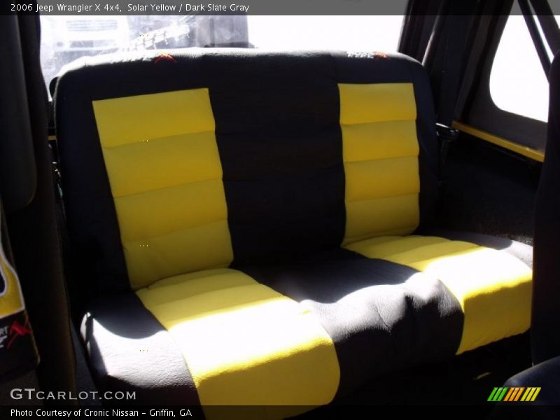 Solar Yellow / Dark Slate Gray 2006 Jeep Wrangler X 4x4