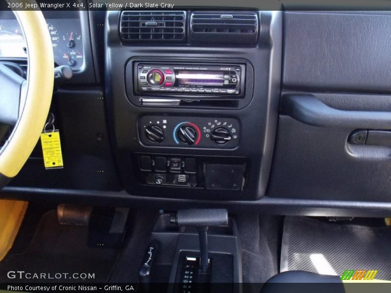 Solar Yellow / Dark Slate Gray 2006 Jeep Wrangler X 4x4