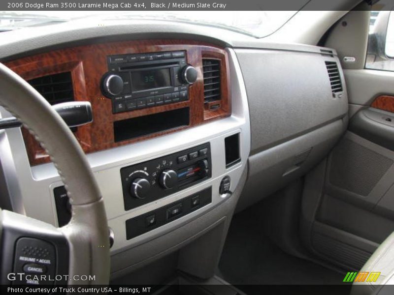 Black / Medium Slate Gray 2006 Dodge Ram 3500 Laramie Mega Cab 4x4