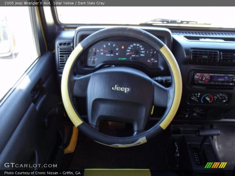 Solar Yellow / Dark Slate Gray 2006 Jeep Wrangler X 4x4