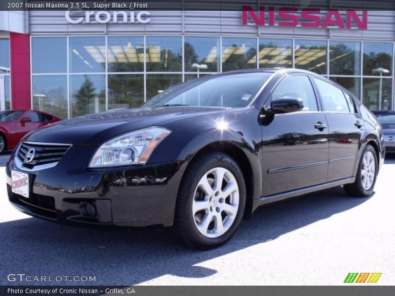 Super Black / Frost 2007 Nissan Maxima 3.5 SL