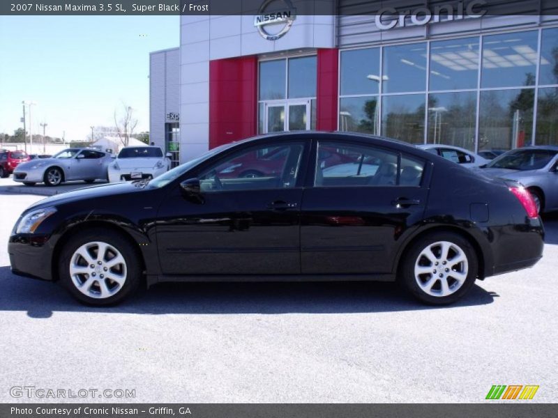 Super Black / Frost 2007 Nissan Maxima 3.5 SL