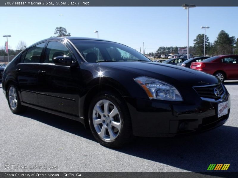 Super Black / Frost 2007 Nissan Maxima 3.5 SL