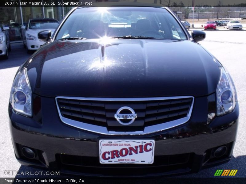 Super Black / Frost 2007 Nissan Maxima 3.5 SL