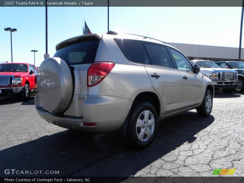 Savannah Metallic / Taupe 2007 Toyota RAV4 I4