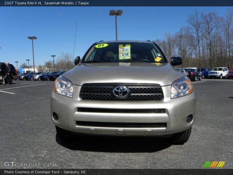Savannah Metallic / Taupe 2007 Toyota RAV4 I4