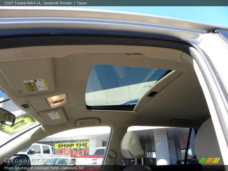 Savannah Metallic / Taupe 2007 Toyota RAV4 I4