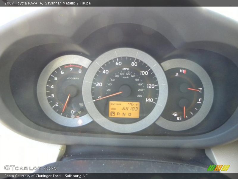 Savannah Metallic / Taupe 2007 Toyota RAV4 I4