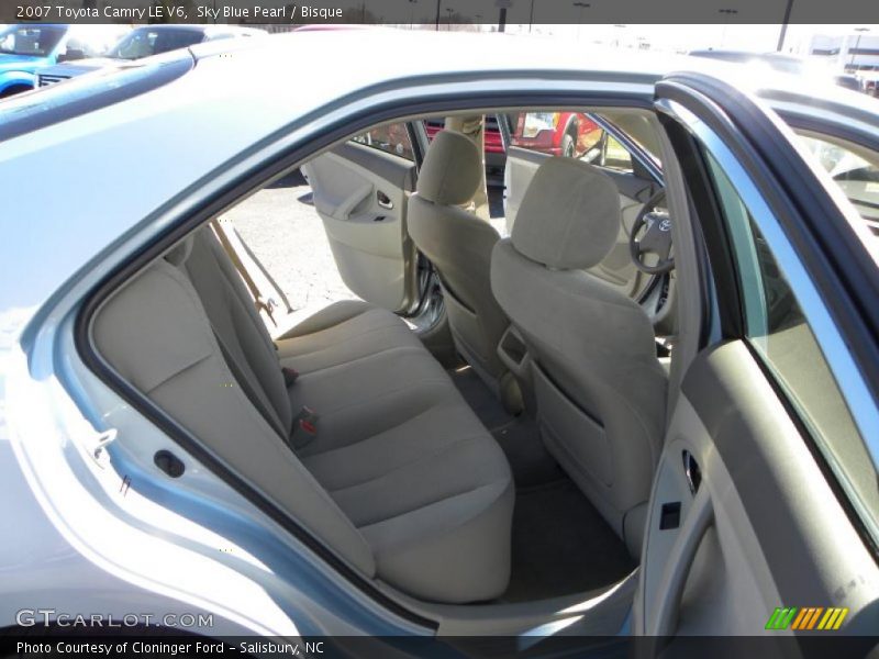 Sky Blue Pearl / Bisque 2007 Toyota Camry LE V6