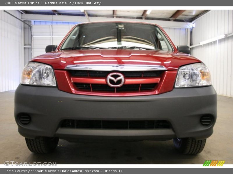 Redfire Metallic / Dark Flint Gray 2005 Mazda Tribute i