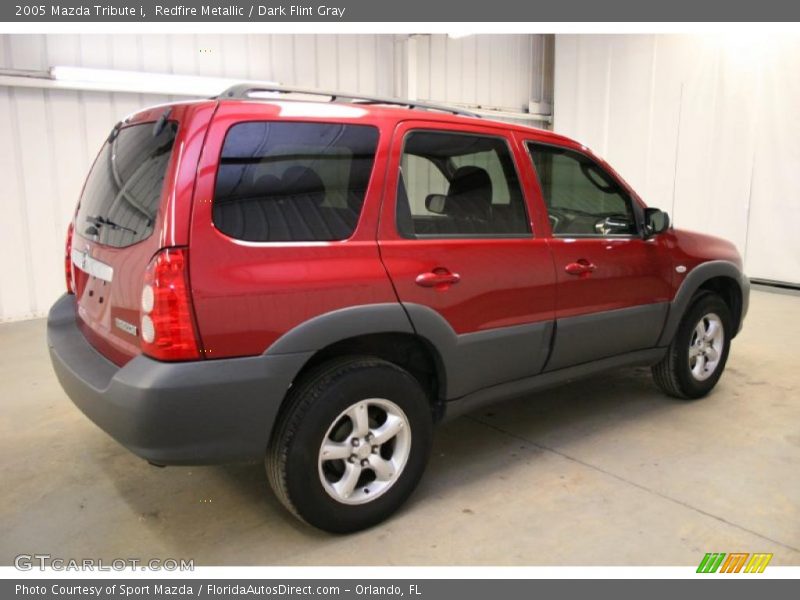 Redfire Metallic / Dark Flint Gray 2005 Mazda Tribute i