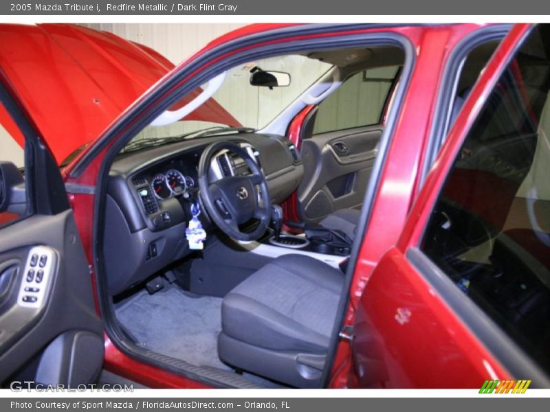 Redfire Metallic / Dark Flint Gray 2005 Mazda Tribute i