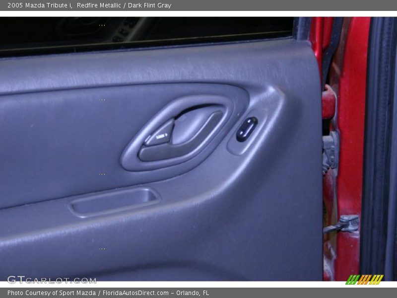 Redfire Metallic / Dark Flint Gray 2005 Mazda Tribute i