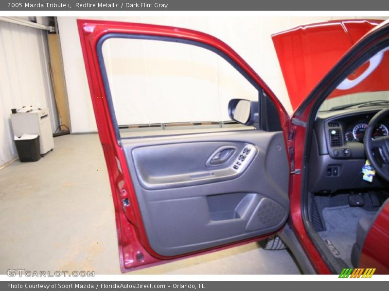 Redfire Metallic / Dark Flint Gray 2005 Mazda Tribute i
