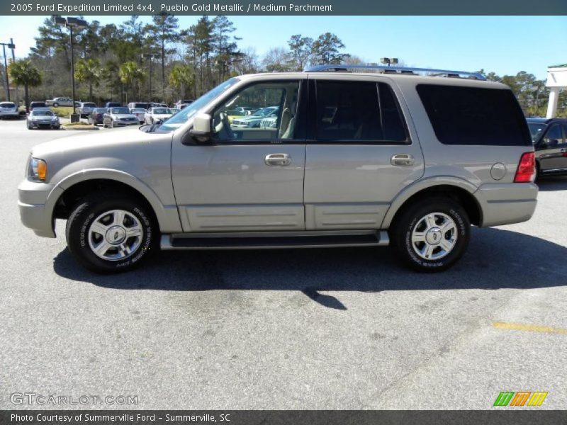 Pueblo Gold Metallic / Medium Parchment 2005 Ford Expedition Limited 4x4