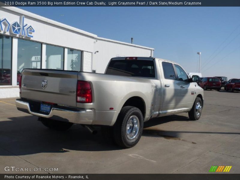 Light Graystone Pearl / Dark Slate/Medium Graystone 2010 Dodge Ram 3500 Big Horn Edition Crew Cab Dually