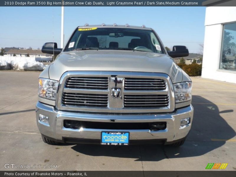 Light Graystone Pearl / Dark Slate/Medium Graystone 2010 Dodge Ram 3500 Big Horn Edition Crew Cab Dually