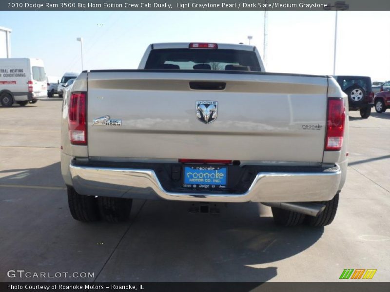 Light Graystone Pearl / Dark Slate/Medium Graystone 2010 Dodge Ram 3500 Big Horn Edition Crew Cab Dually