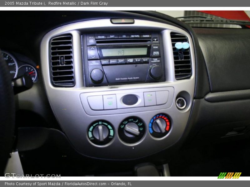 Redfire Metallic / Dark Flint Gray 2005 Mazda Tribute i