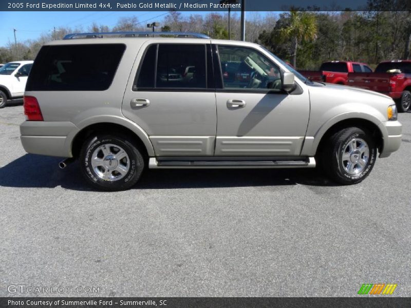 Pueblo Gold Metallic / Medium Parchment 2005 Ford Expedition Limited 4x4
