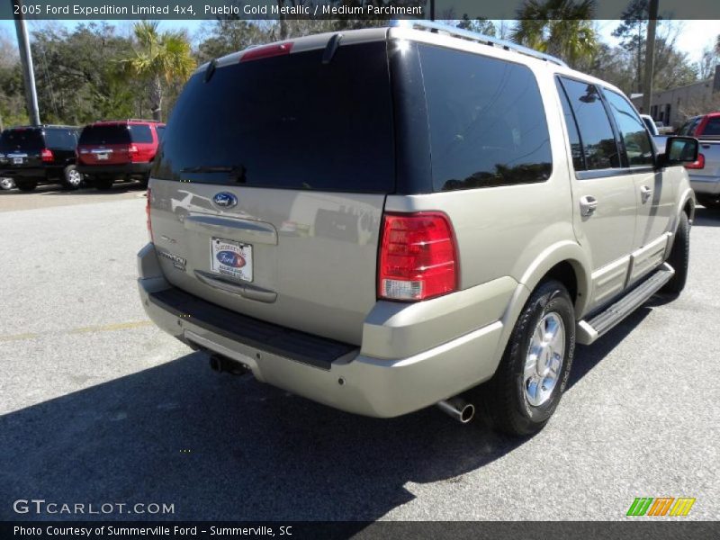 Pueblo Gold Metallic / Medium Parchment 2005 Ford Expedition Limited 4x4