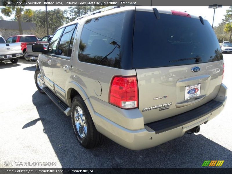 Pueblo Gold Metallic / Medium Parchment 2005 Ford Expedition Limited 4x4