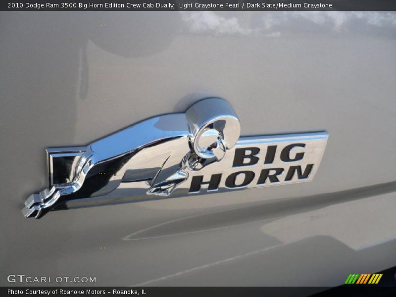 Light Graystone Pearl / Dark Slate/Medium Graystone 2010 Dodge Ram 3500 Big Horn Edition Crew Cab Dually