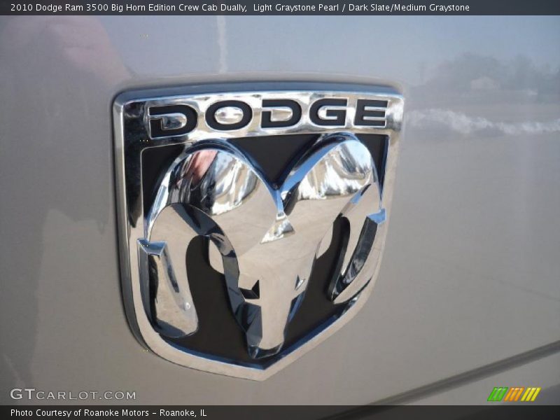 Light Graystone Pearl / Dark Slate/Medium Graystone 2010 Dodge Ram 3500 Big Horn Edition Crew Cab Dually