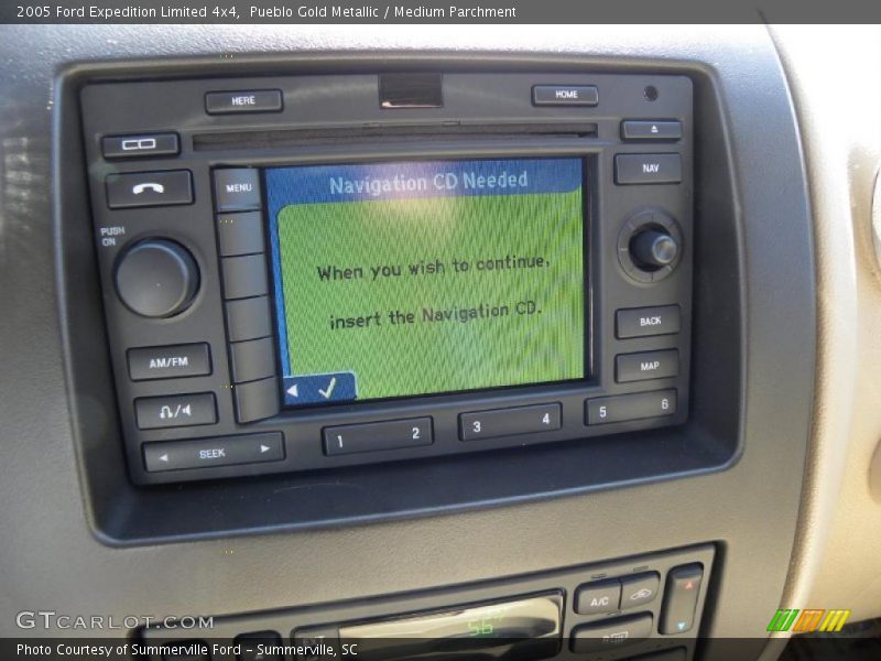 Pueblo Gold Metallic / Medium Parchment 2005 Ford Expedition Limited 4x4