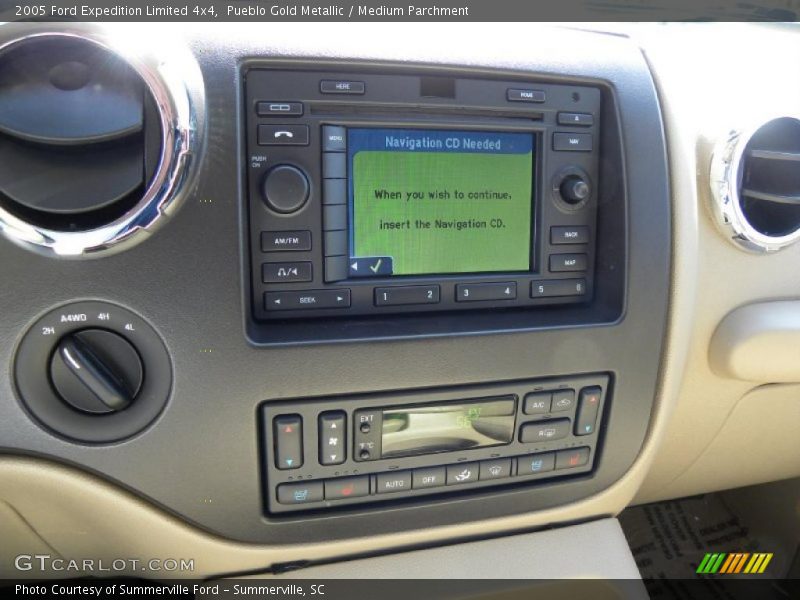 Pueblo Gold Metallic / Medium Parchment 2005 Ford Expedition Limited 4x4