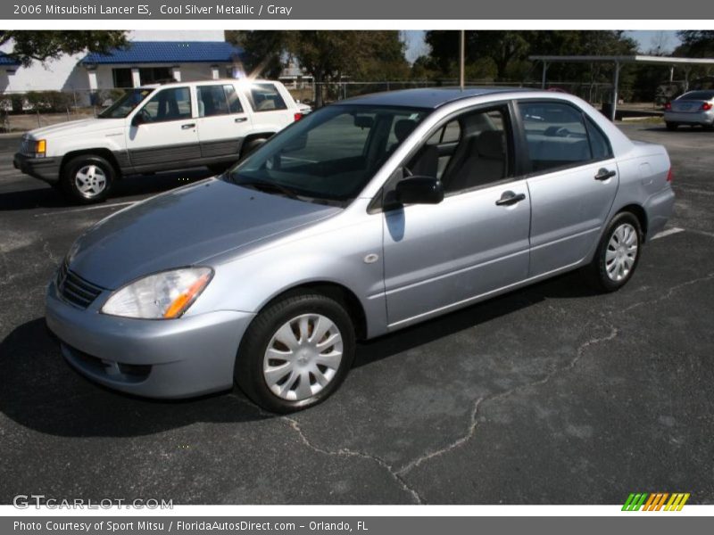 Cool Silver Metallic / Gray 2006 Mitsubishi Lancer ES