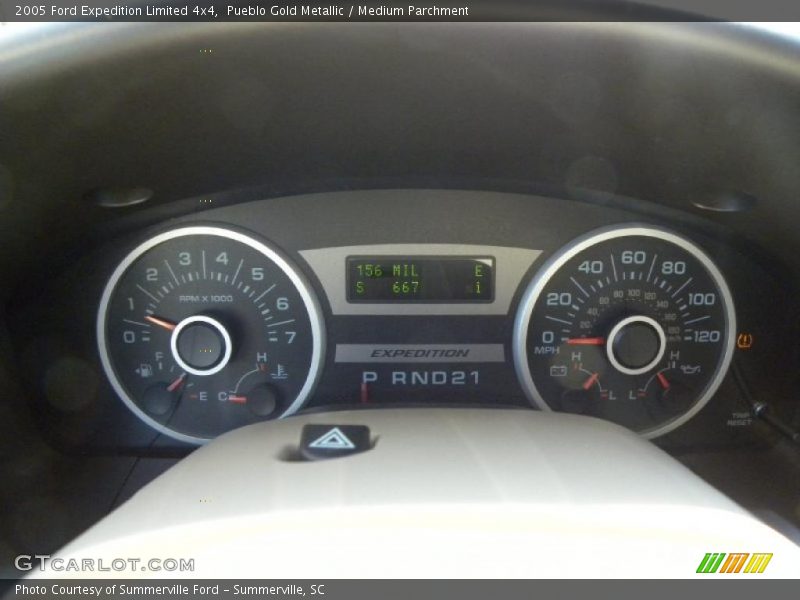 Pueblo Gold Metallic / Medium Parchment 2005 Ford Expedition Limited 4x4