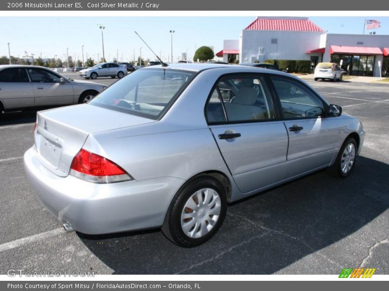 Cool Silver Metallic / Gray 2006 Mitsubishi Lancer ES
