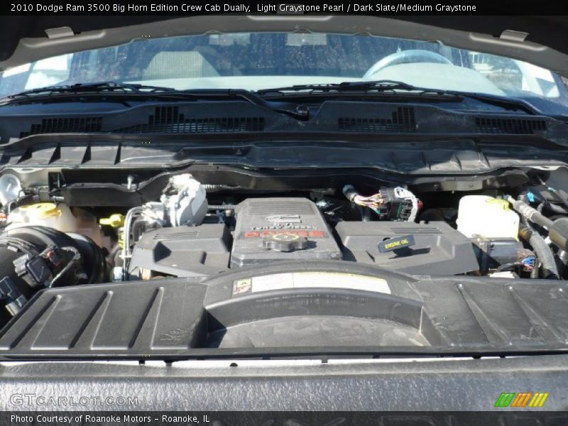 Light Graystone Pearl / Dark Slate/Medium Graystone 2010 Dodge Ram 3500 Big Horn Edition Crew Cab Dually