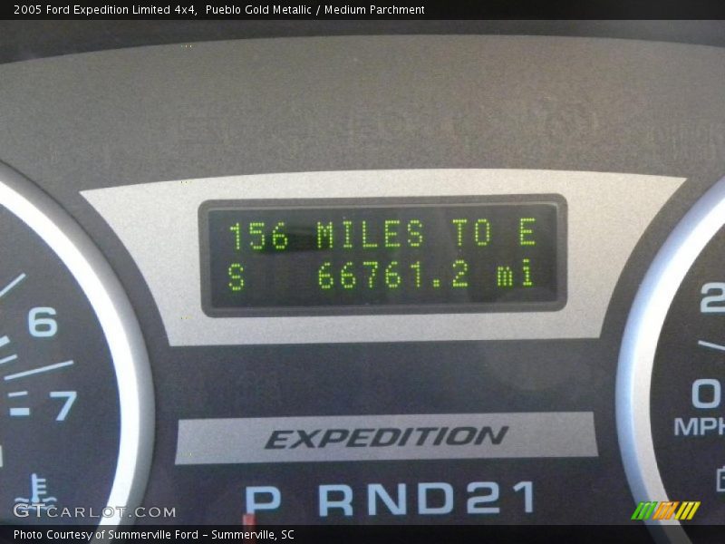 Pueblo Gold Metallic / Medium Parchment 2005 Ford Expedition Limited 4x4